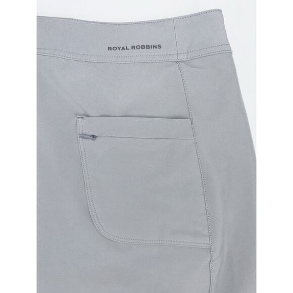 Royal Robbins Alpine Mountain Pro Skirt Skort Gray 8 Trim Fit Hiking Athleisure - Picture 10 of 14